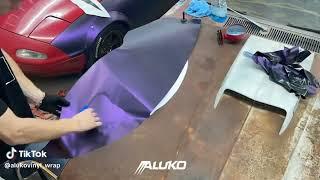 Wrapping my Miata with Aluko vinyl