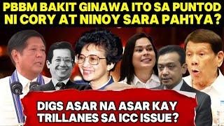 PBBM BAKIT GIN@WA ITO SA PUNT0D NI CORY AT NINOY|SARA P@HIY@ KAY PBBM|DIGS AS@R T@LO KAY TRILLANES