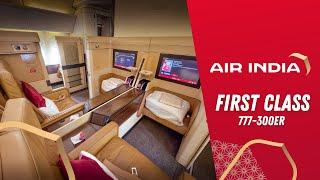 Air India 777-300ER First Class Mumbai to London | Aviation Geeks