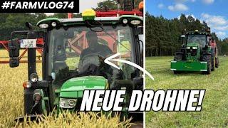 Viel Pflanzenschutz, wenig Heuernte ‍ FARMVLOG 74