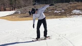 Spencer Nuzzi with a Few Tricks on the Hovland Snowskate