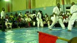 Fastest Knockout of the tournament by Thabani Mnde