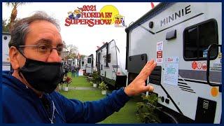 Florida RV Supershow 2021: Winnebago Minnies @frvta @flrvsupershow