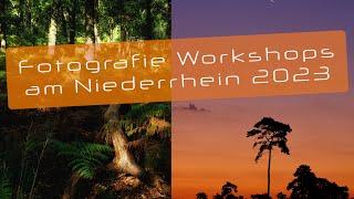 Landschaftsfotografie "on location" - Fotografie Workshops am Niederrhein für 2023 in der Natur