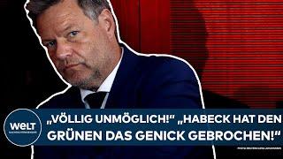 EUROPAWAHL: "Völlig unmöglich!" "Habeck hat den Grünen das Kreuz gebrochen!" Klartext zur Klatsche!