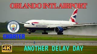 #4K MORE DELAYS | ORLANDO INTL AIRPORT | 7/28/24 | #aviation #new #plane #best #popular #airport