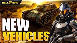 Helldivers 2 New Recon & Tank Vehicle Update First Look