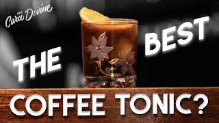 Easy COFFEE cocktail to wake you up! The COFFEE TONIC