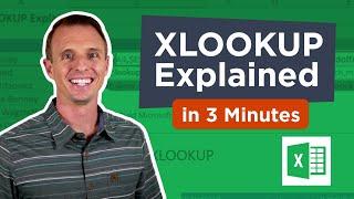 Xlookup In Excel: Explained In 3 Minutes