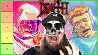 DEATH Albums RANKED Best To WORST