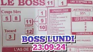 boss Demain lundi 23 septembre 2024quinte demain BASE SOLIDE