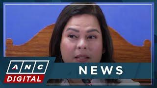 WATCH: Vice President Sara Duterte talks to media about relations with Marcos, OVP issues | ANC