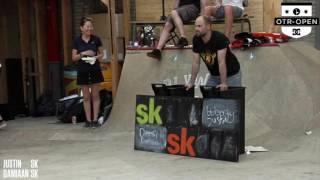 OTR Open Finale 2017 Game of SKATE - 1/2 finale Damiaan Winkelman vs Justin Wagener