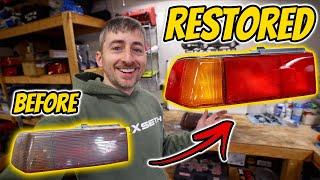 Restoring Honda CRX Taillights