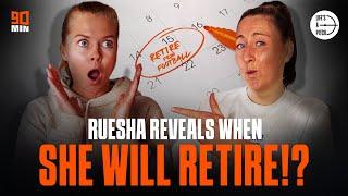 Ruesha Reveals When She Will RETIRE From Professional Football!?  | LIFE'S A PITCH IS BACK!