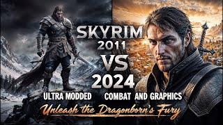 Skyrim Vanilla vs Modded Combat & Graphics | Stronghold