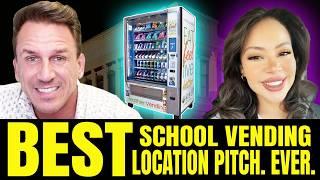 BEST SCHOOL VENDING LOCATION PITCH. EVER. - $2,000/mo GUARANTEED!