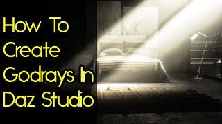 Daz Studio Lighting Tutorial - God Rays