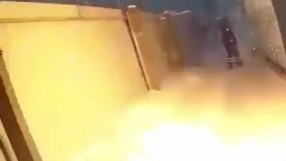 Substation cubicle gear explosion Lucky to be alive !