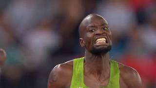 Nijel Amos' reaction to his Diamond League 800m Final in Zürich