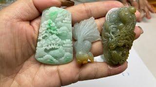 #翡翠#缅甸天然翡翠#jade#天然缅甸玉石a貨翡翠珠宝代购直播中,natural jade jewelry live, China,green jadeite