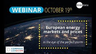 European energy markets and prices: in the eye of the perfect storm