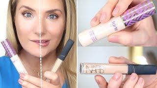 NARS RADIANT CREAMY CONCEALER VS TARTE SHAPE TAPE