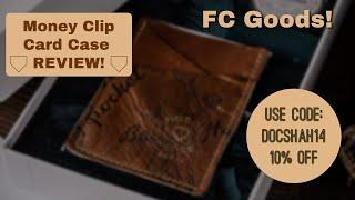 FC Goods Money Clip Card Case REVIEW by a PRO Baseball Player!!