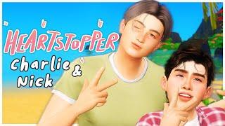 heartstopper charlie & nick cas + cc list!!  | the sims 4