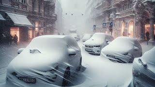 Alpen schnee in österreich | Extreme storm storm in Alps bring dangerous weather in Europe