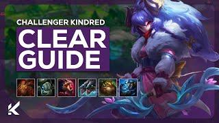 Challenger Kindred Clear Guide (Both Sides 1 Smite) | Tips Included (Season 15)