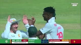 Zimbabwe vs Ireland Only Test Day 1 Highlights 2025