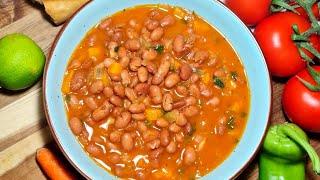 Easy Pinto Bean Soup Recipe  | Quick & Healthy Vegan Comfort Food!