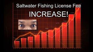 The NC Recreational Saltwater Fishing License Fee Increase