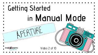 Getting Started in Manual Mode- Aperture