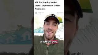 WHEN WILL THE HOUSING MARKET ACTUALLY CRASH??