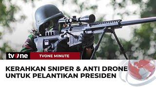 Penembak Jitu Hingga Senjata Anti Drone Disiapkan Amankan Pelantikan Prabowo Gibran | tvOne Minute