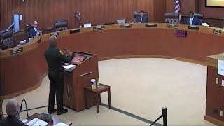 Commissioners in Broward County discussing civilian oversight for law enforcement