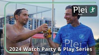 Plei & La Rubia host EPIC event for Miami soccer fans ️