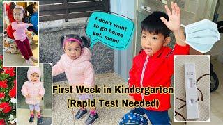 Alli’s First Week in Kindergarten | Negative Lollitest Result Required | Filipinos in Germany