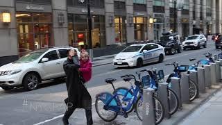 Bradley Cooper picks up Irina and daughter Lea and drops them off at  school in lower Manhattan