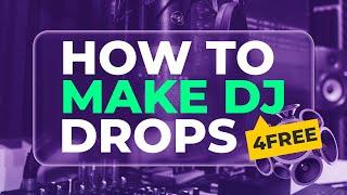 How To Make DJ Drops( DjName Effect ) For Free  .No Software Needed