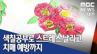 [대전MBC뉴스]색칠공부로 치매예방