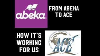 ABEKA to ACE! Review, how I organize, just a little chat about how it’s going!