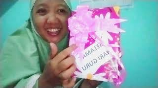 unboxing kado hari guru dari murid