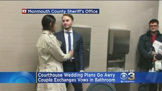 Couple Weds In Courthouse Bathroom After Mom's Asthma Attack