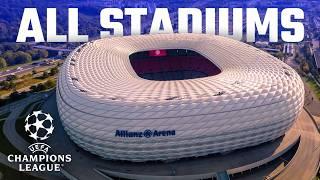 UEFA Champions league 2024/25 All Stadiums