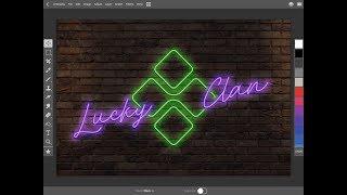 Realistic Neon Effect in Artstudio Pro