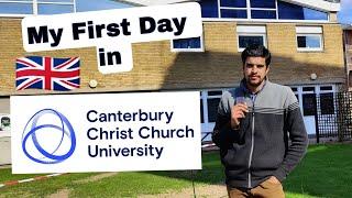 My First Day in Canterbury Christ Church university - BRP Collection - University Enrollment