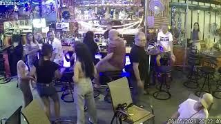 Thai bar brawl